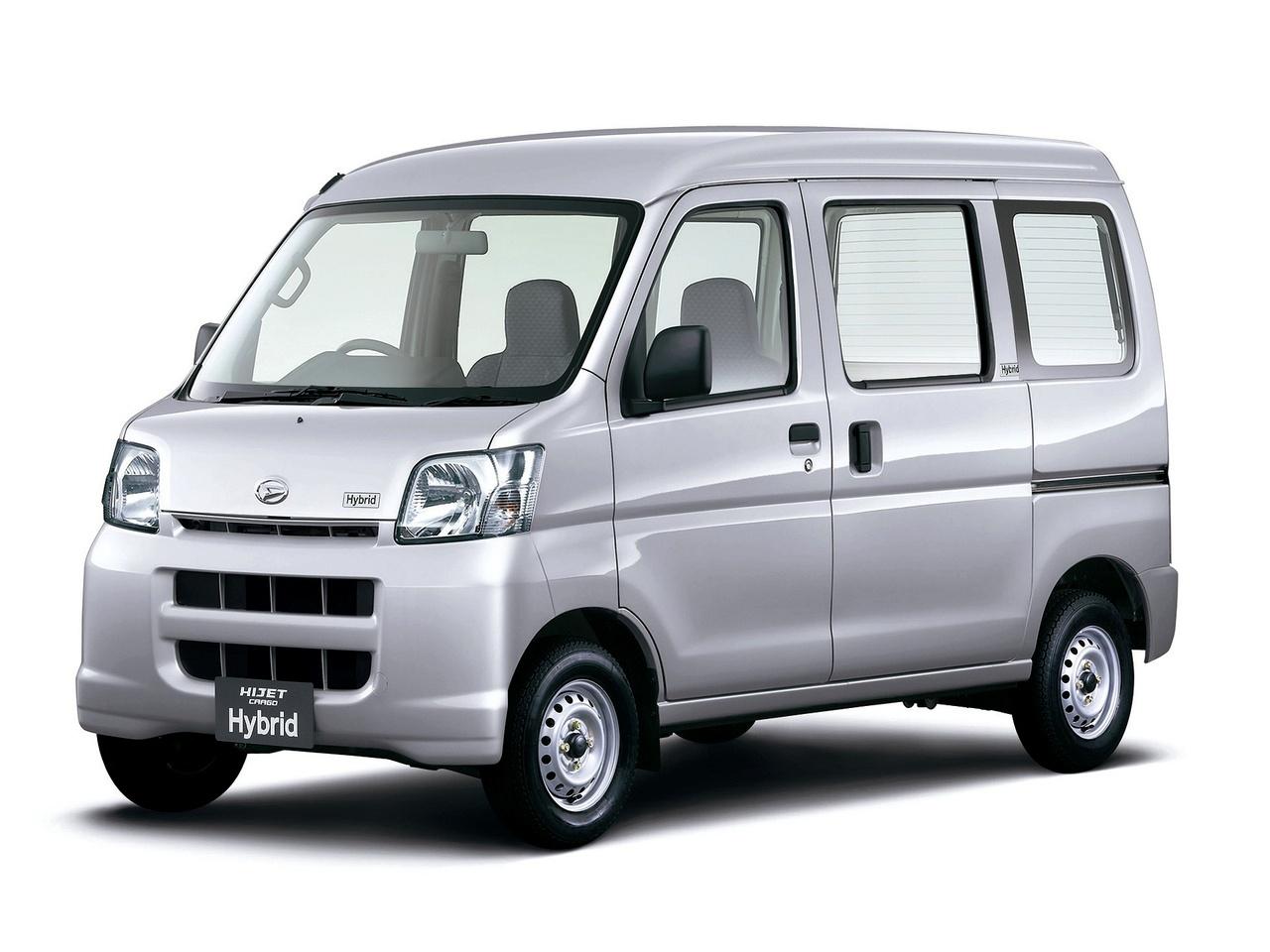 обои Daihatsu Hijet Cargo Hybrid боком фото