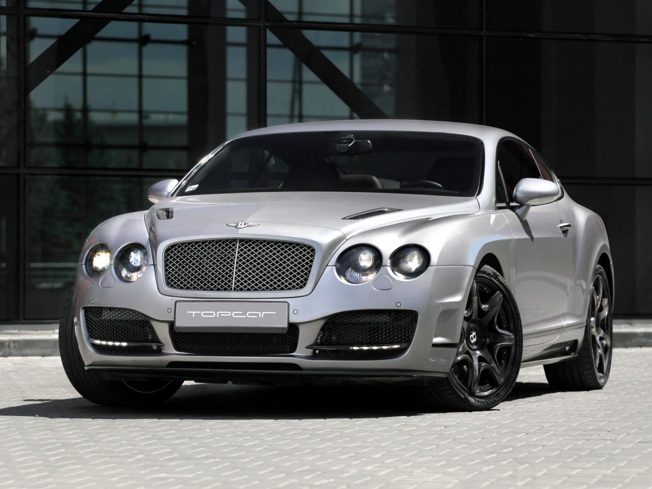 обои TopCar Bentley Continental GT Bullet передок фото