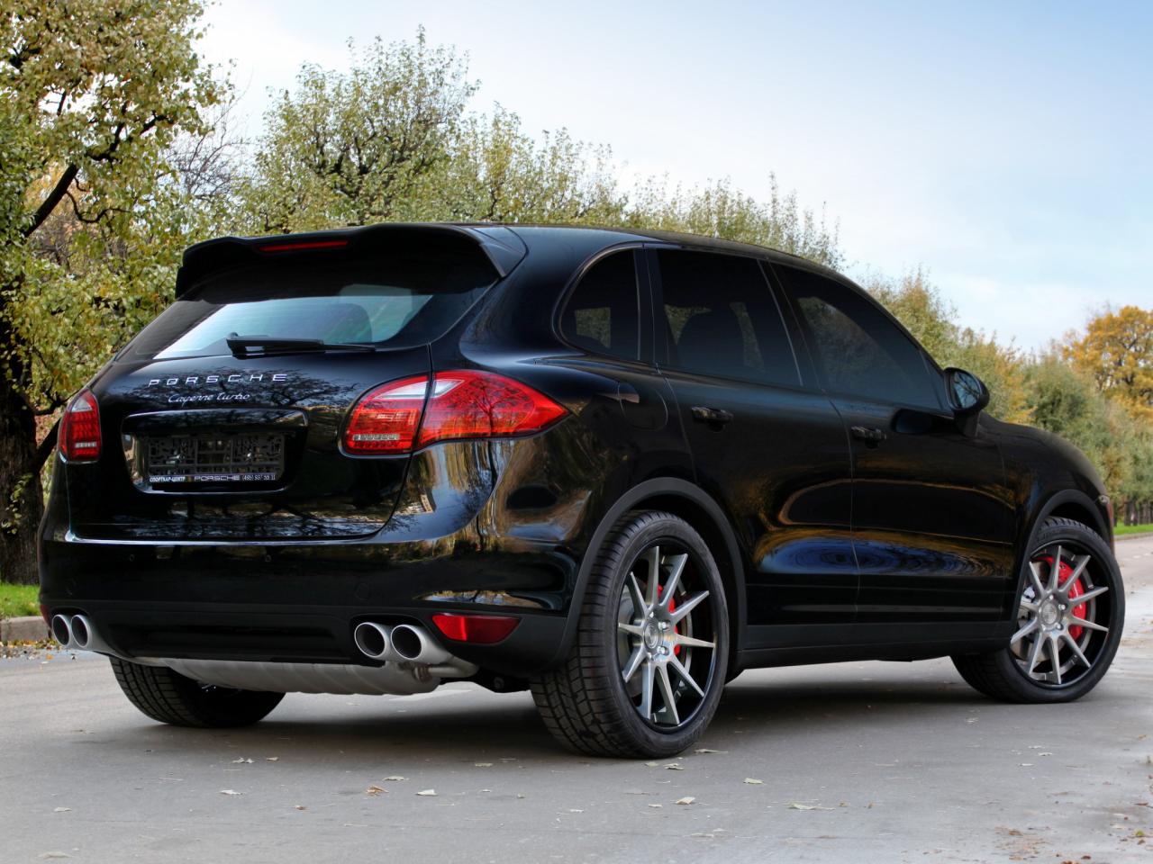 обои TopCar Porsche Cayenne Turbo (958) зад фото