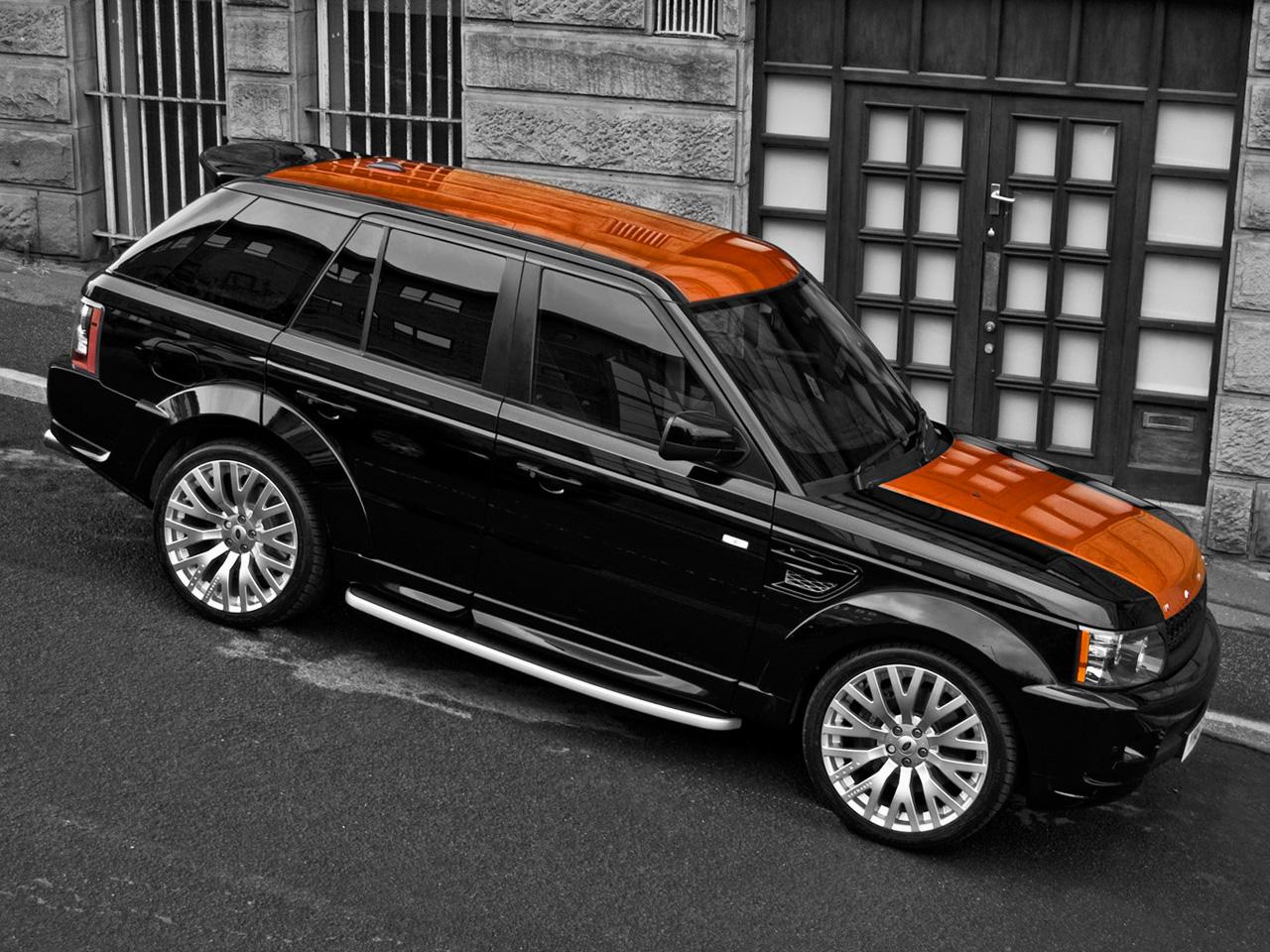 обои Project Kahn Range Rover Sport Vesuvius вниз фото