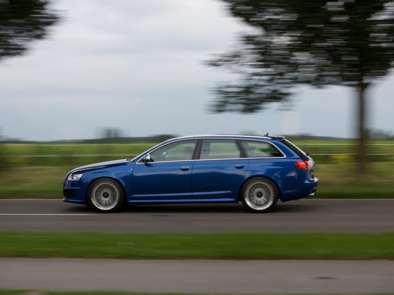 обои IMSA Audi RS6 Avant (4F,C6) синий фото