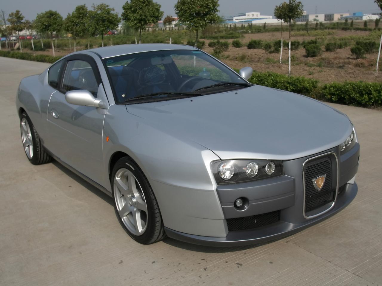 обои 2007 Geely Coupe Concept серебристый фото