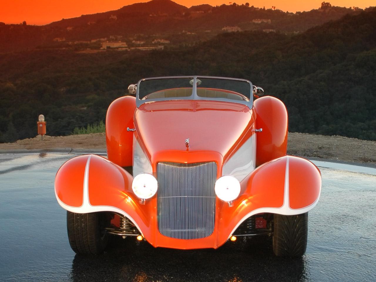 обои Foose Design Deco Rides Boattail Speedster вечер фото