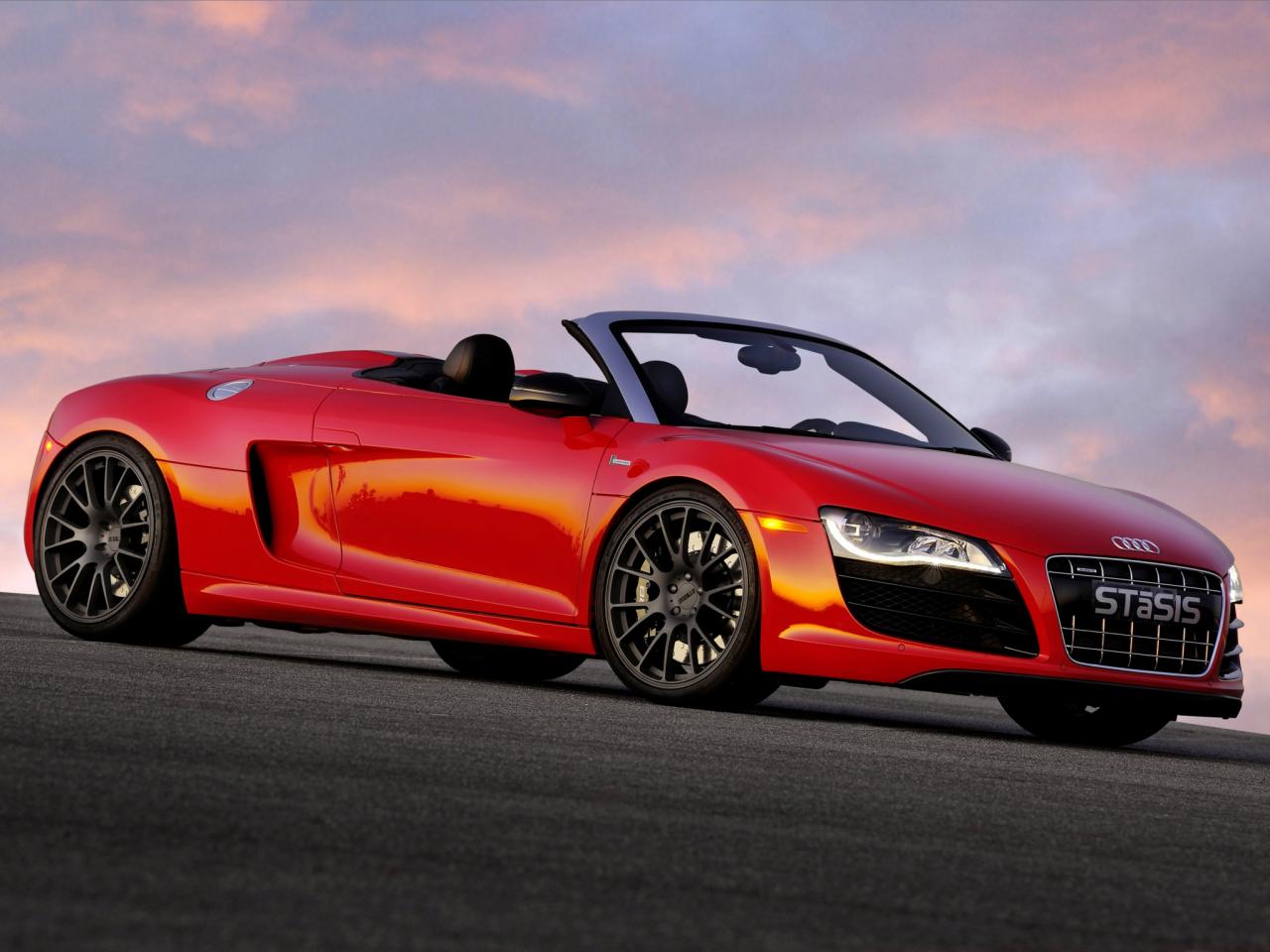 обои STaSIS Engineering Audi R8 V10 Spyder Extreme Edition сбоку фото