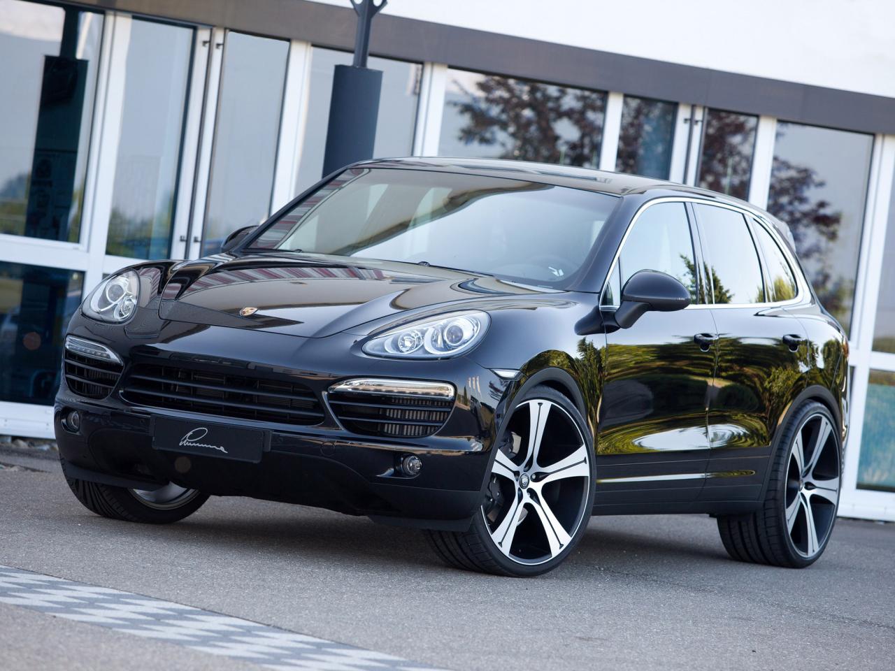 обои Lumma Design Porsche Cayenne Diesel (958) бок фото