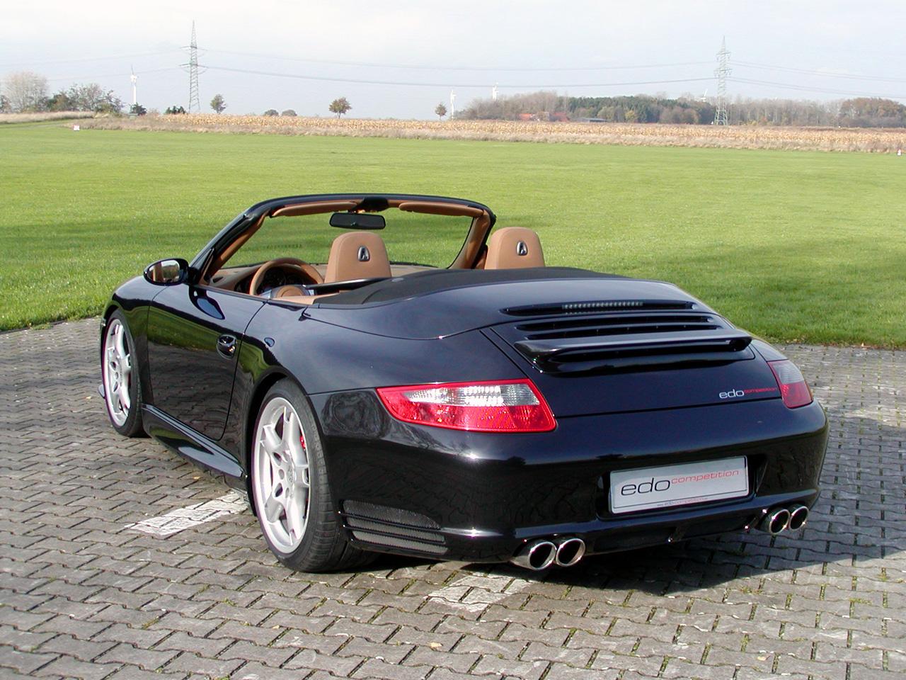 обои Edo Competition Porsche 911 Cabrio (997) зад фото