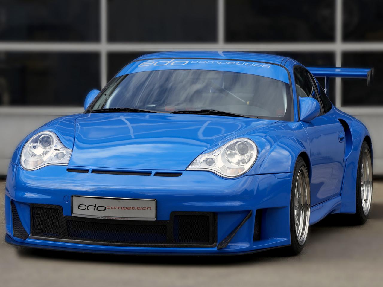 обои Edo Competition Porsche 911 GT2 R (996) бок фото