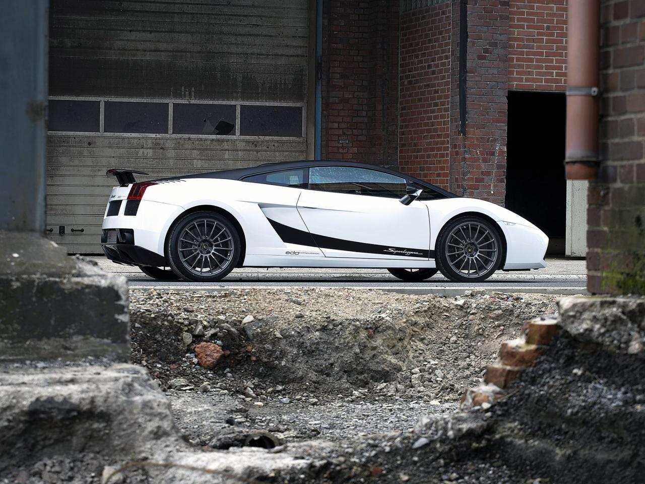 обои Edo Competition Lamborghini Gallardo Superleggera развалина фото