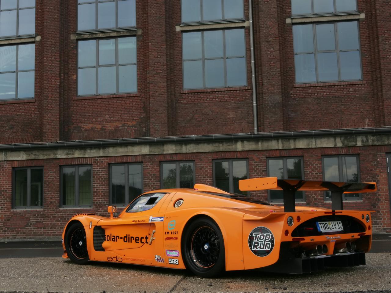 обои Edo Competition Maserati MC12 Corsa оранжевый фото