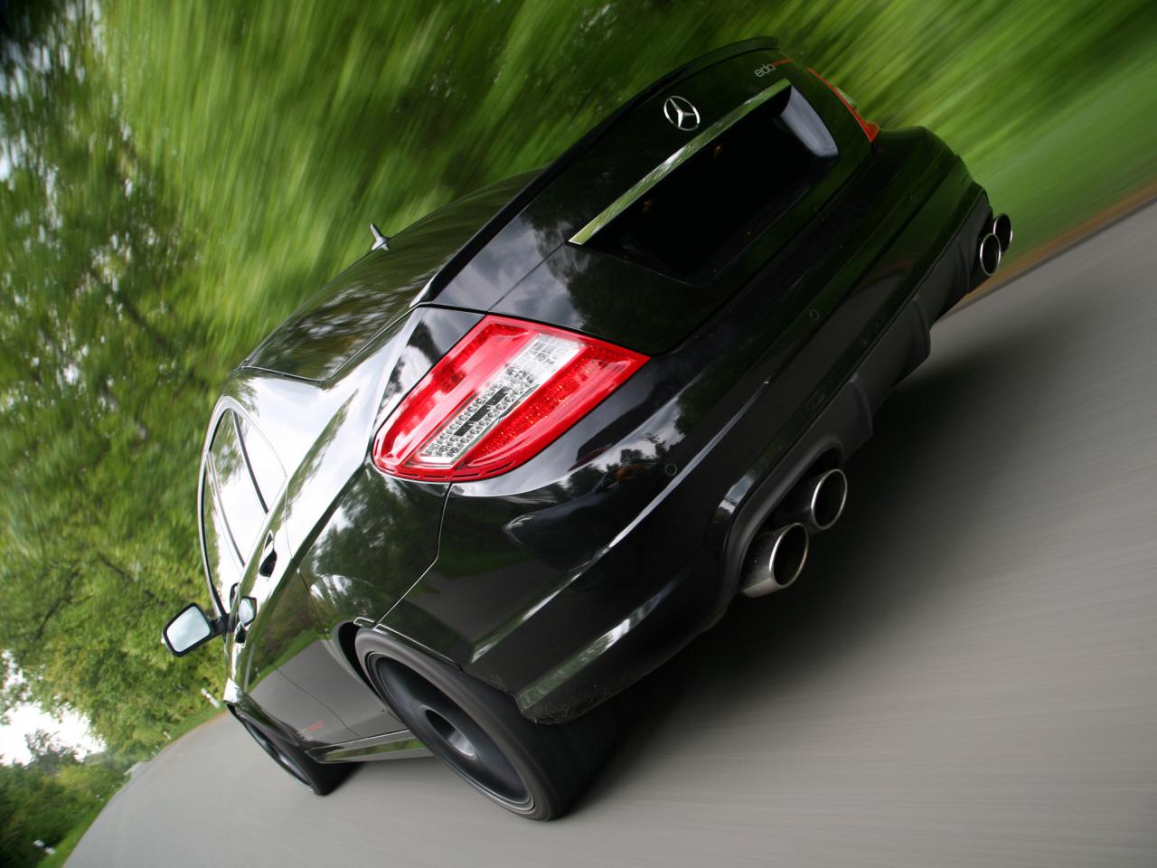 обои Edo Competition Mercedes-Benz C63 AMG (W204) зад фото