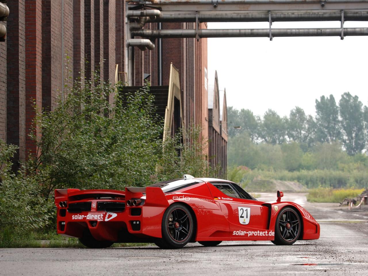 обои Edo Competition Ferrari FXX завод фото