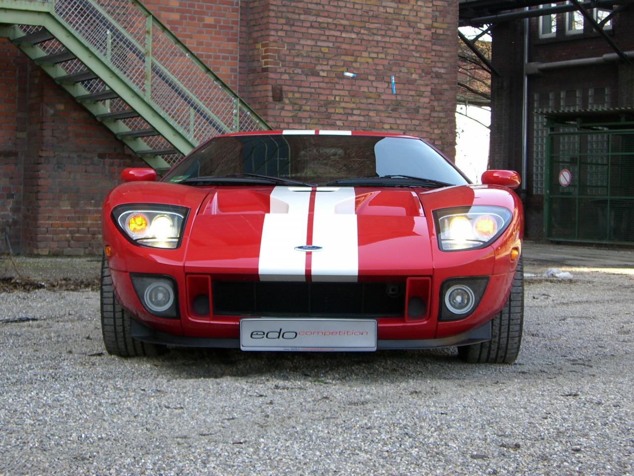 обои Edo Competition Ford GT передок фото