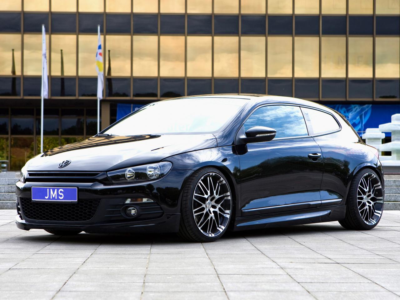 обои JMS Volkswagen Scirocco передок фото