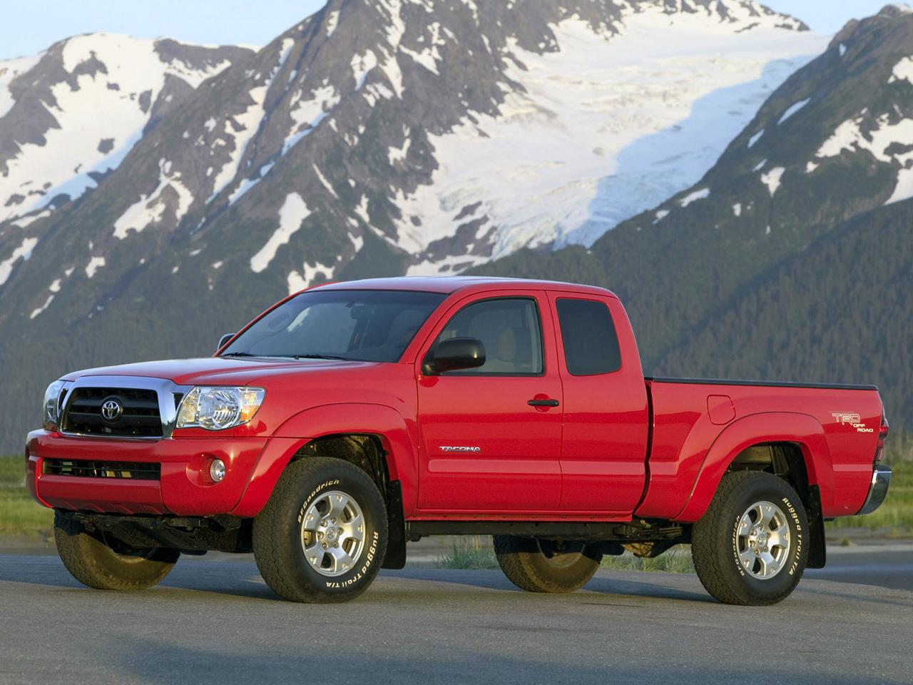 обои TRD Toyota Tacoma Access Cab Off-Road Edition боком фото