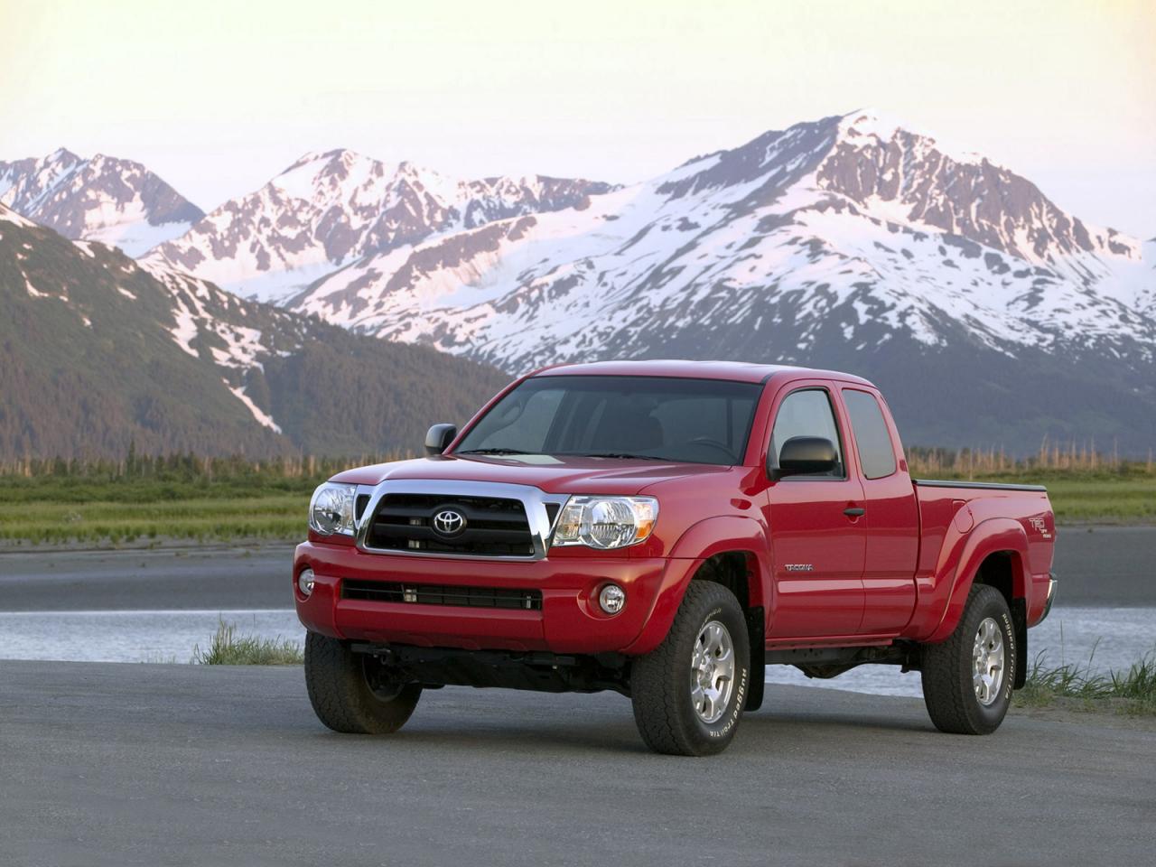 обои TRD Toyota Tacoma Access Cab Off-Road Edition озеро фото