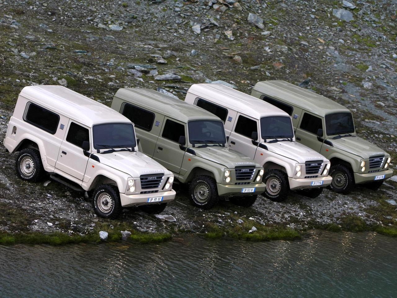 обои Iveco Campagnola вода фото