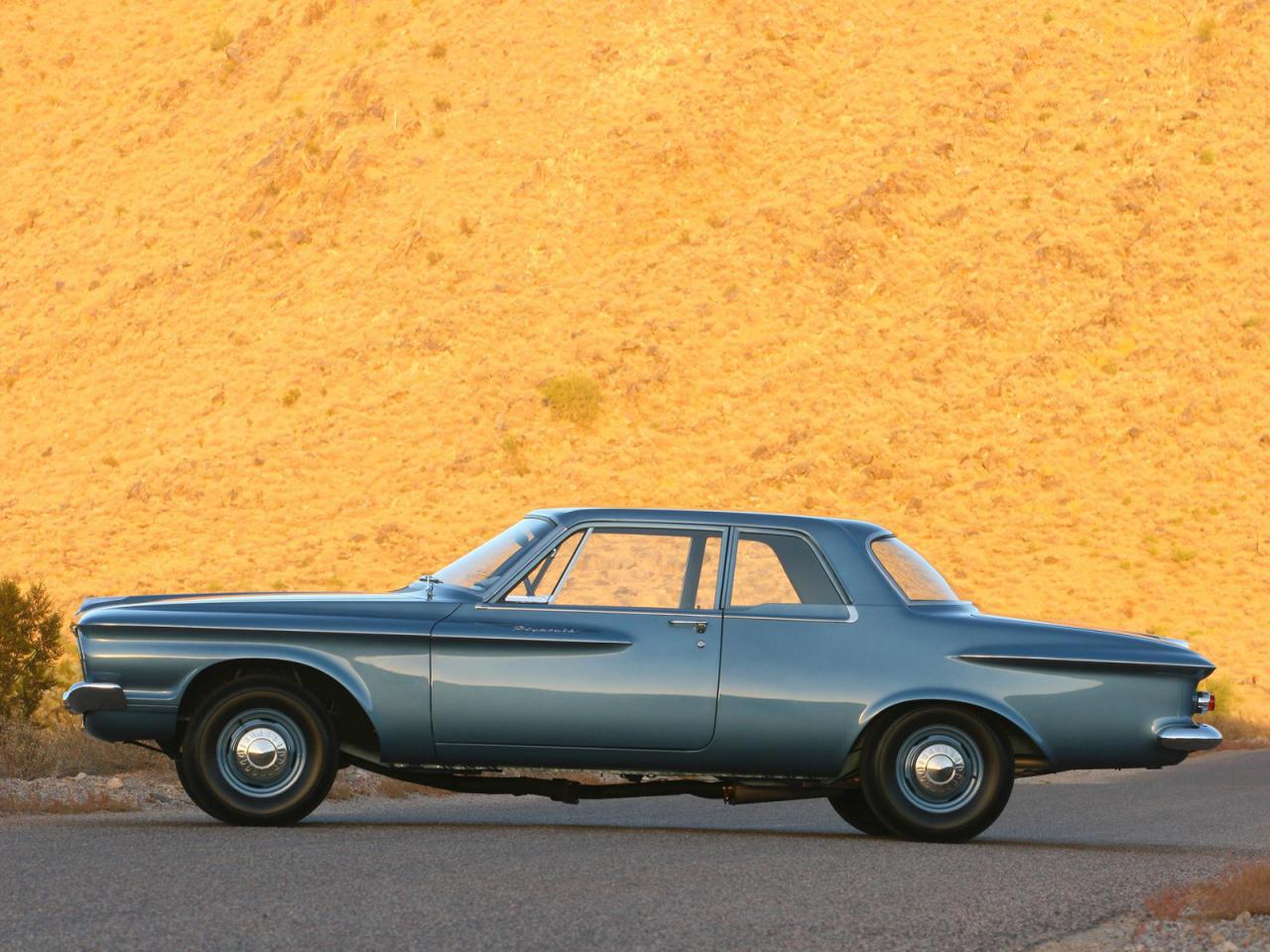 обои Plymouth Savoy 1962 бок фото