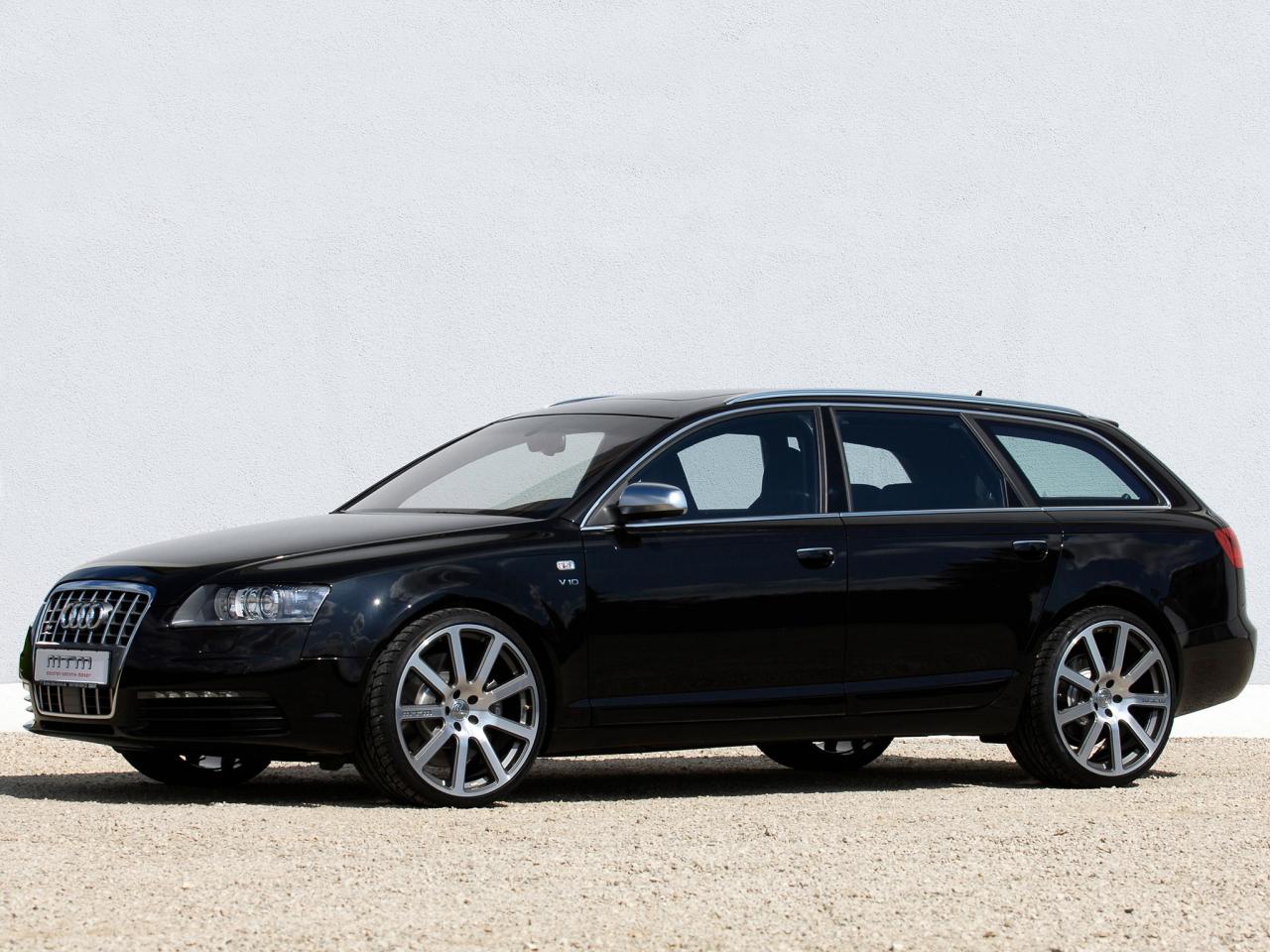 обои MTM Audi S6 Avant (4F,C6) бок фото