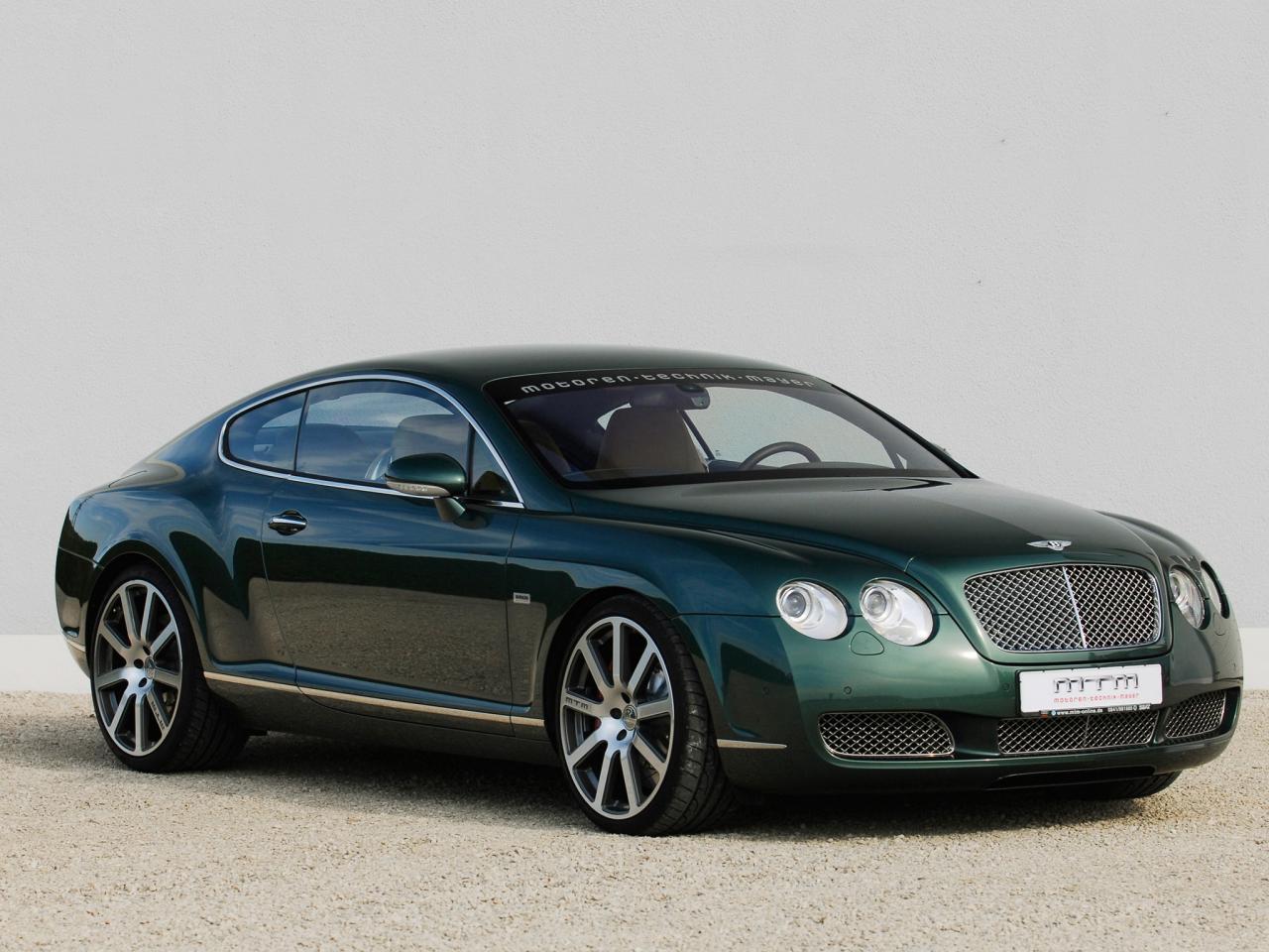 обои MTM Bentley Continental GT Birkin Edition перед фото