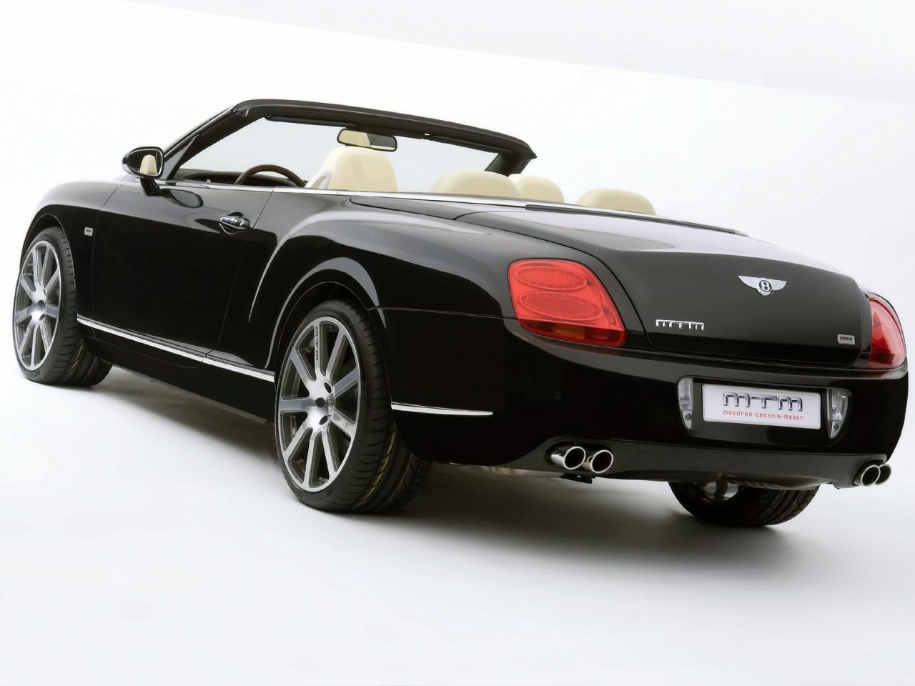 обои MTM Bentley Continental GTС Birkin Edition зад фото