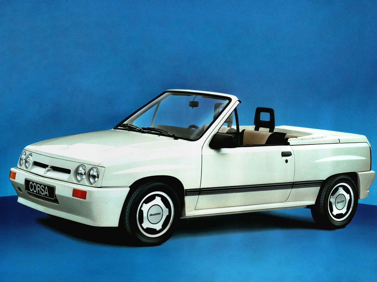 обои Irmscher Opel Corsa Spider GL (A)  бок фото