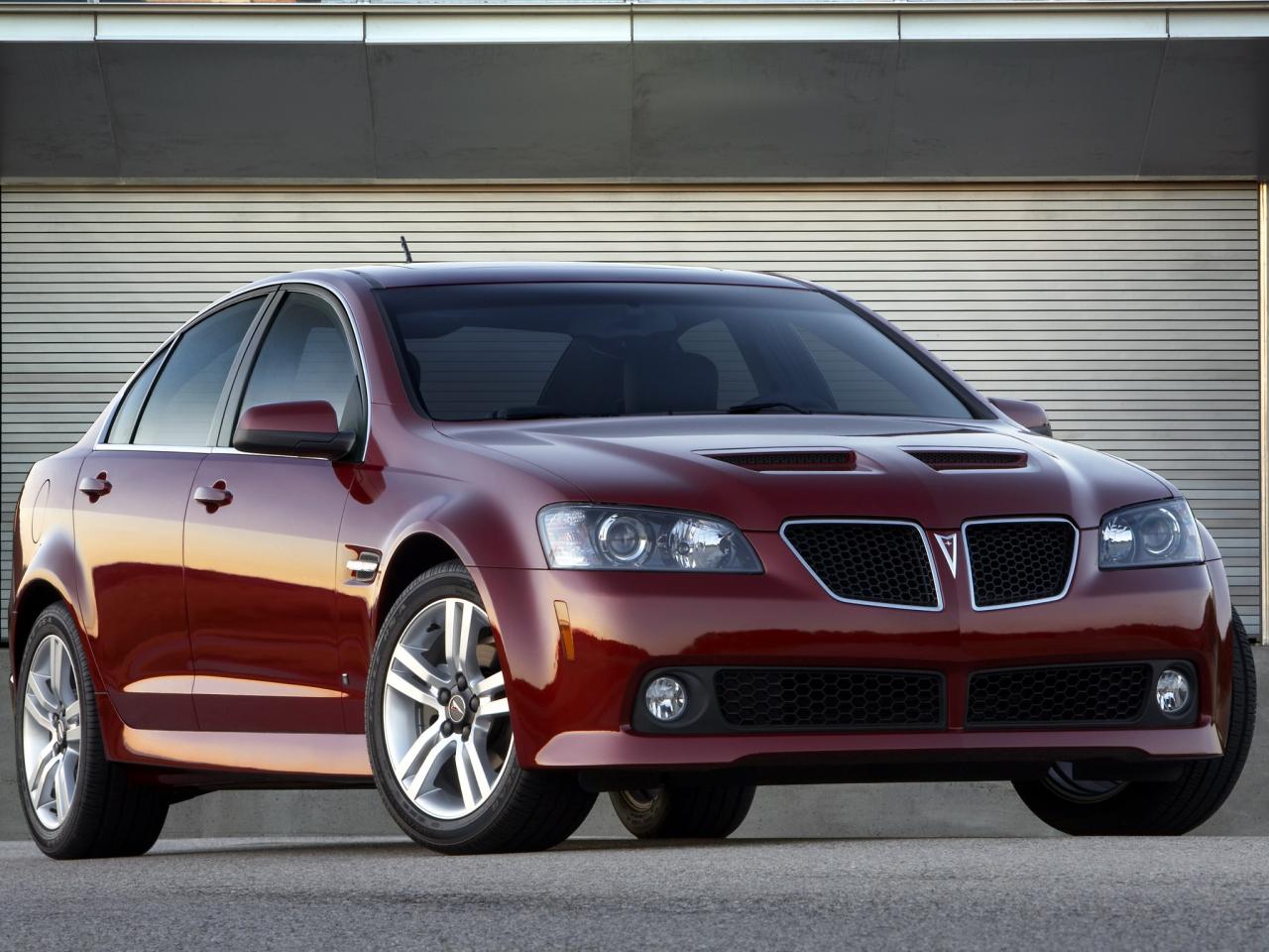 обои Pontiac G8 2008 перед фото