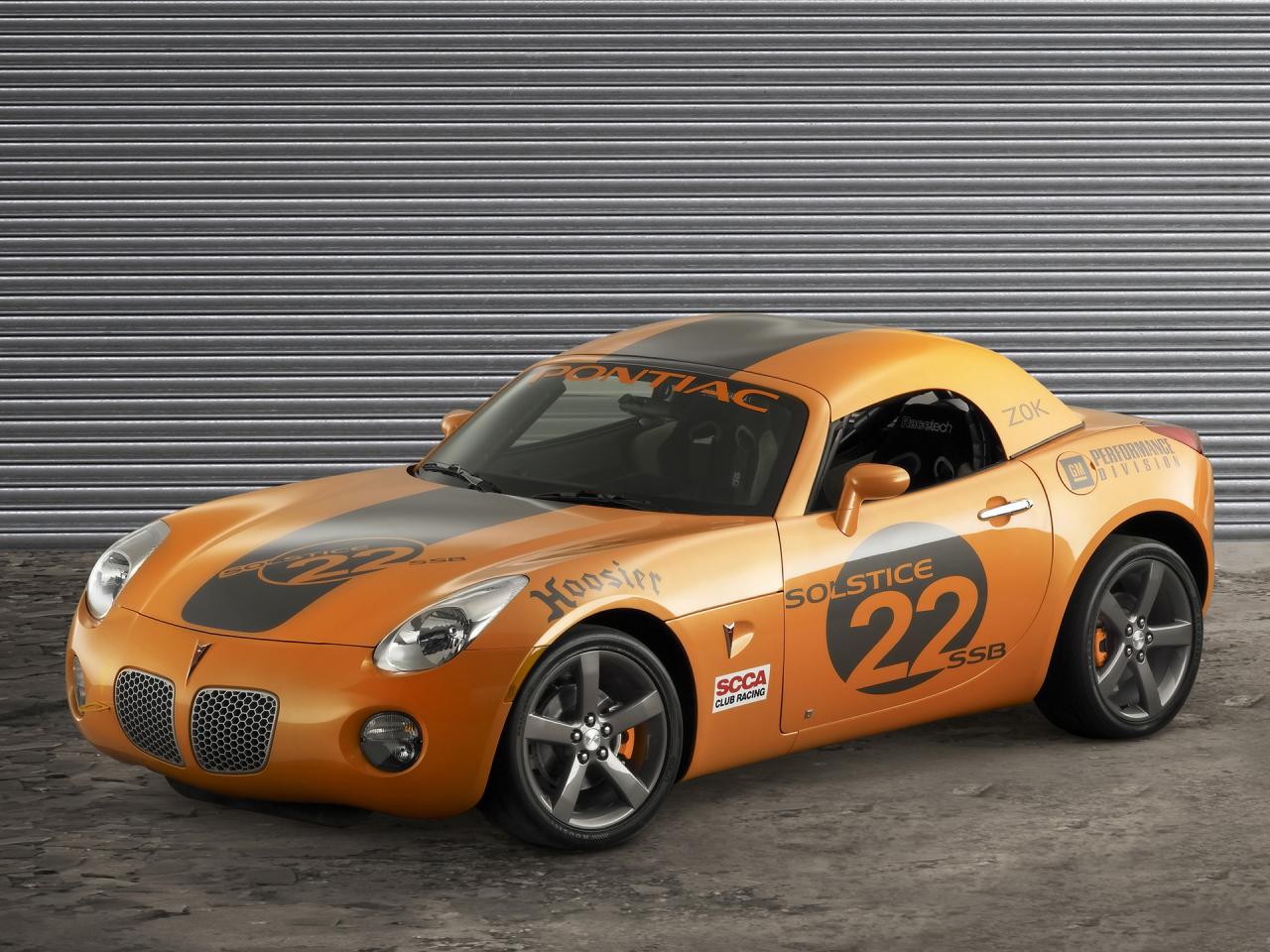 обои Pontiac Solstice Club Sport Z0K перед фото