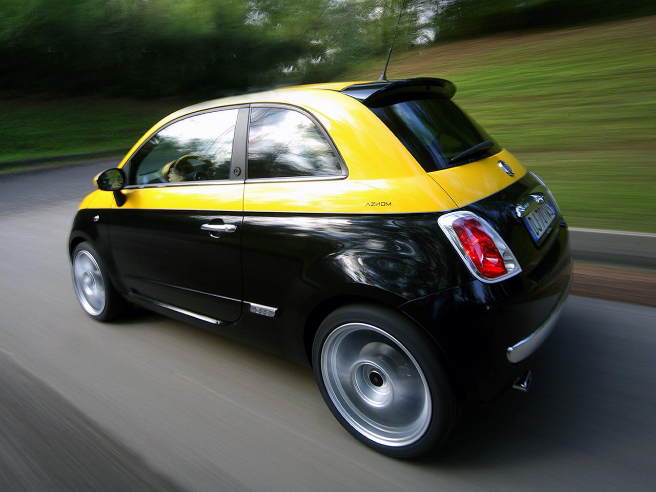 обои Aznom Fiat 500 скорость фото