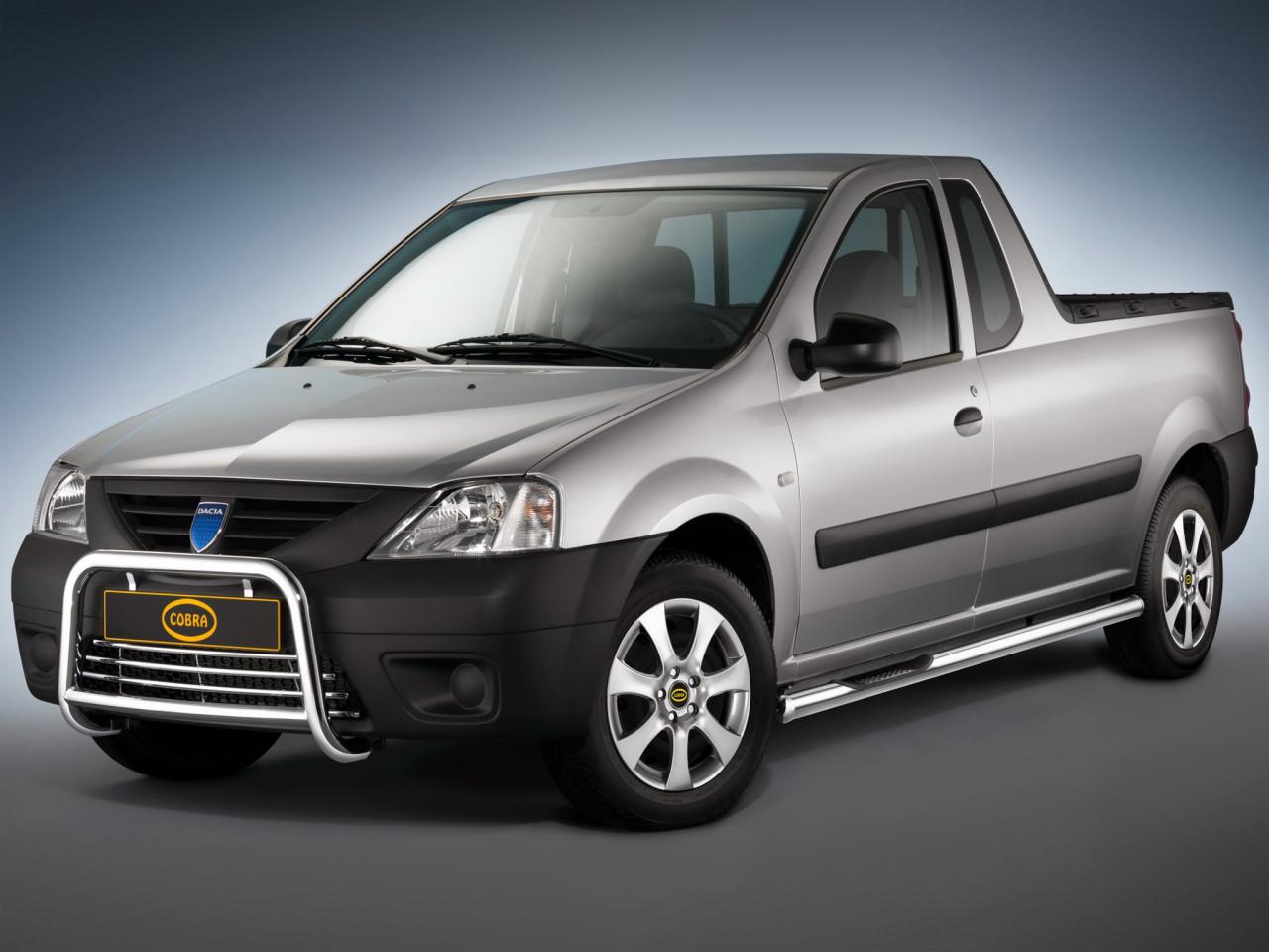 обои Cobra Dacia Logan Pick-up бок фото