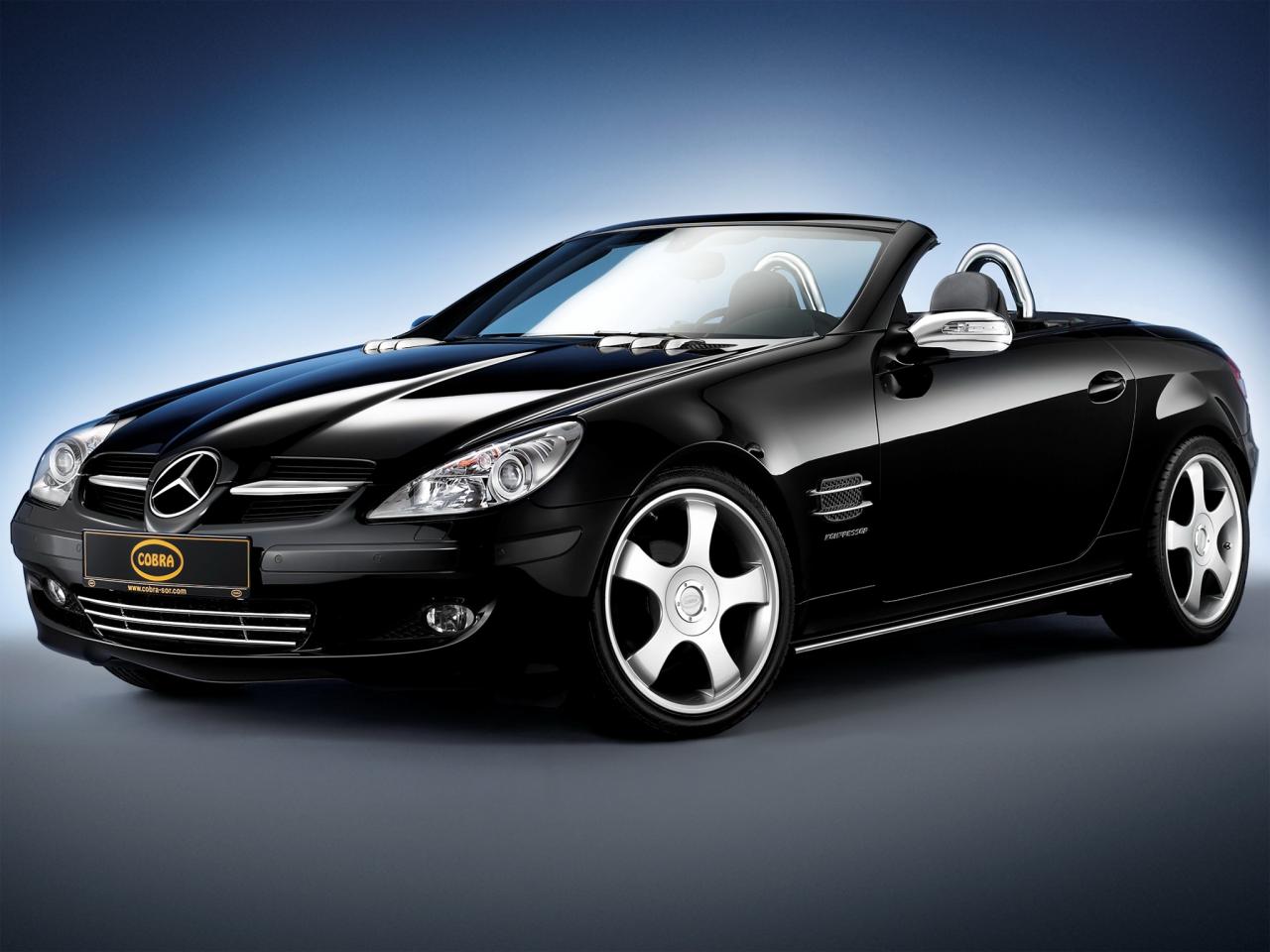 обои Cobra Mercedes-Benz SLK200 (R171) перед фото