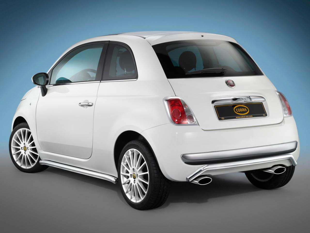 обои Cobra Fiat 500 зад фото