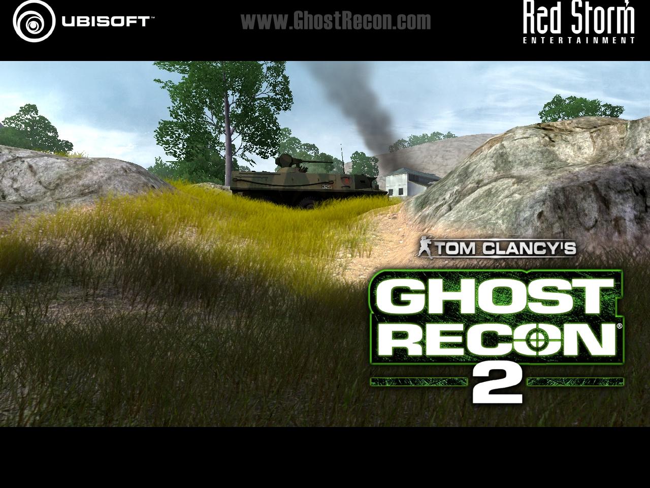 обои Ghost Recon 2 танк на горе фото