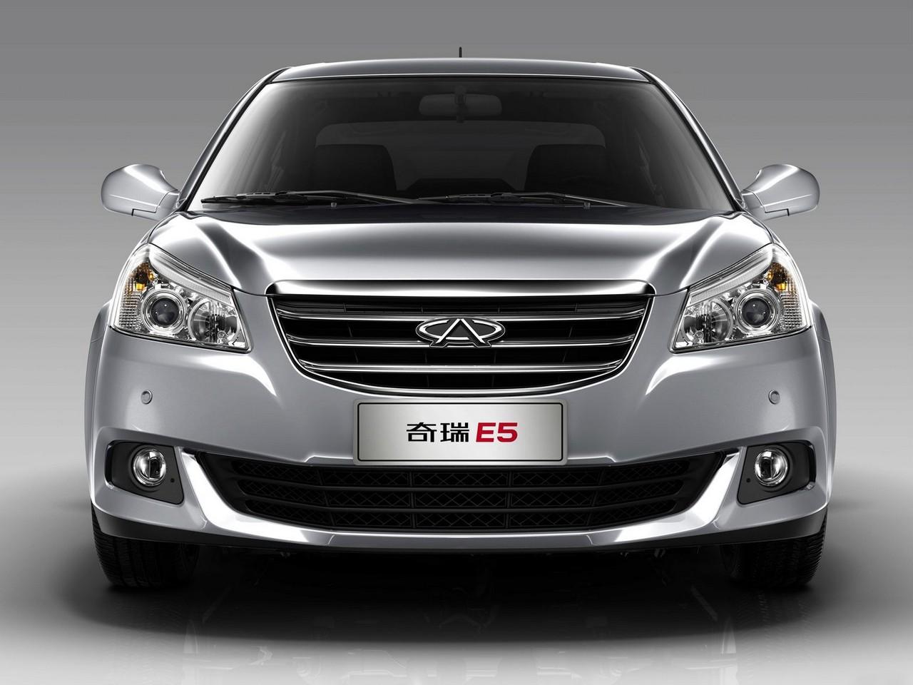 обои Chery E5 2011 спереди фото