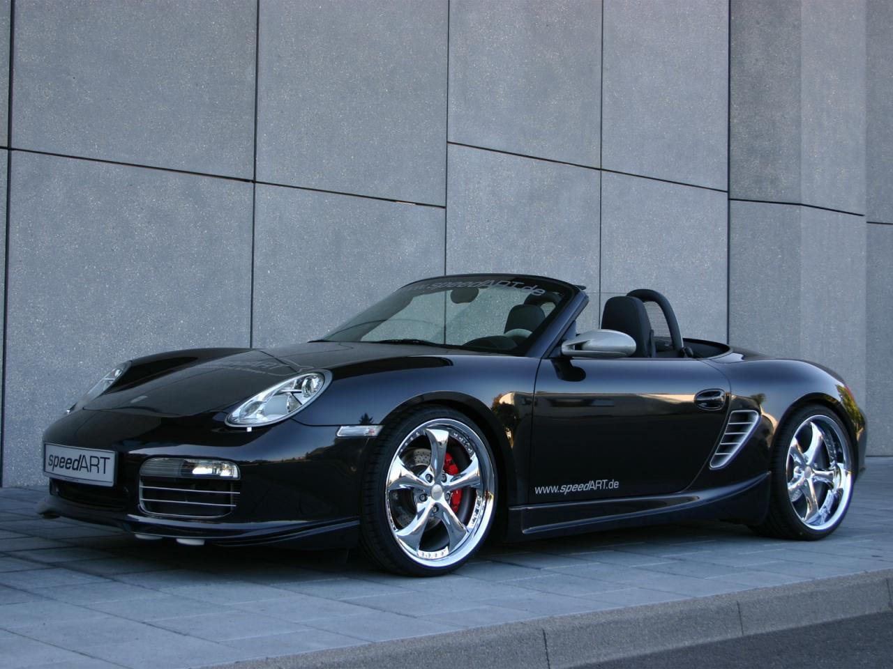 обои SpeedART Porsche Boxster S (987) перед фото