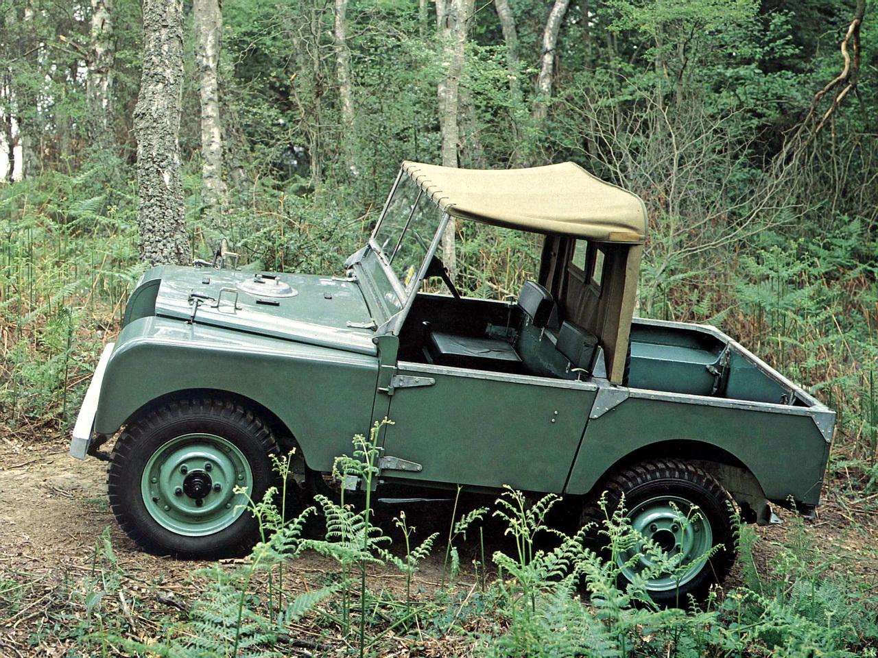 обои Land Rover 80 Prototype бок фото