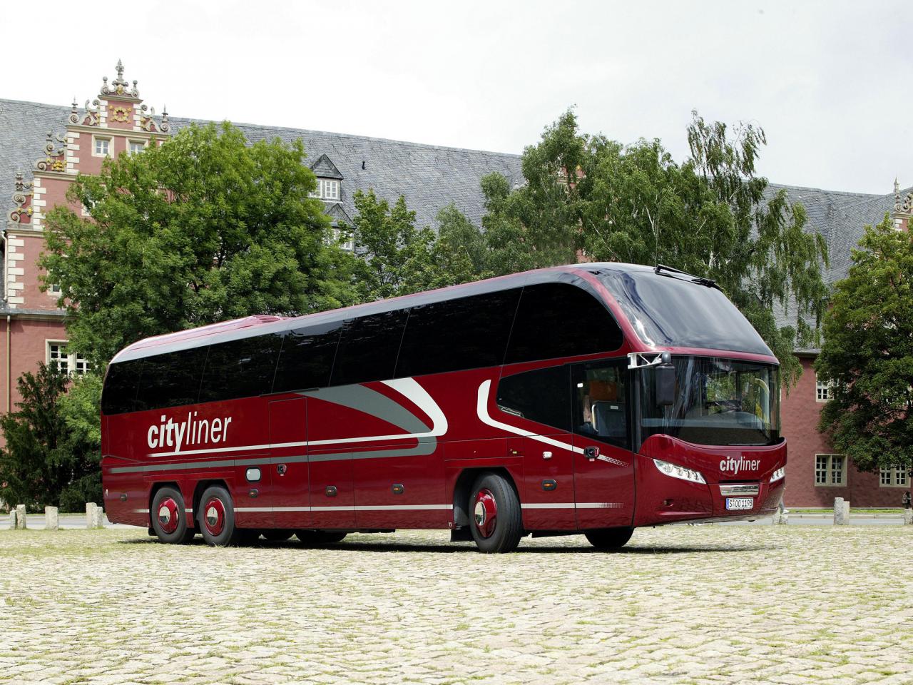 обои Neoplan Cityliner C сбоку фото