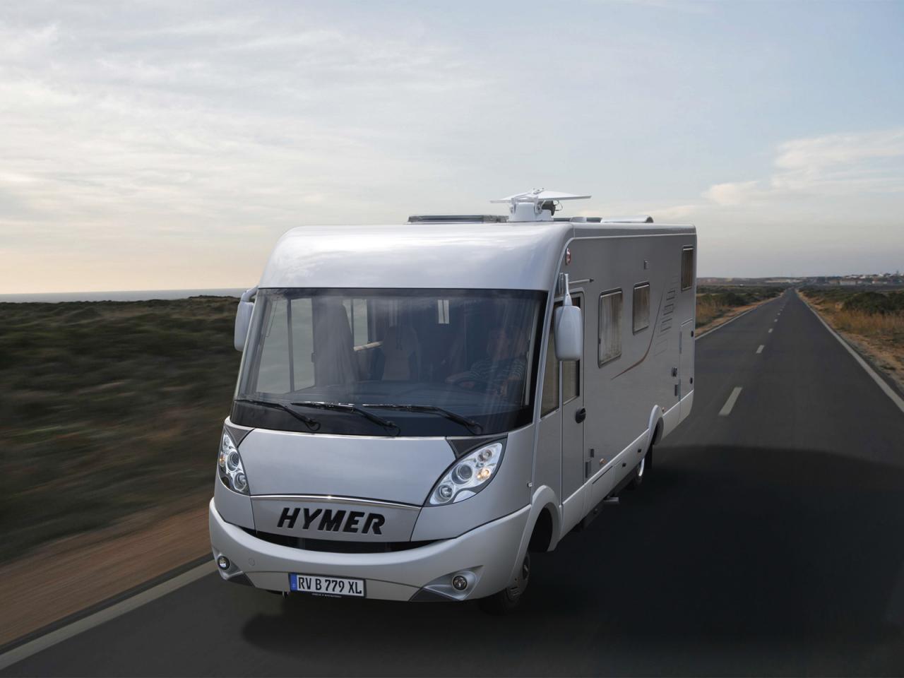 обои Hymer B-Class XL дорога фото