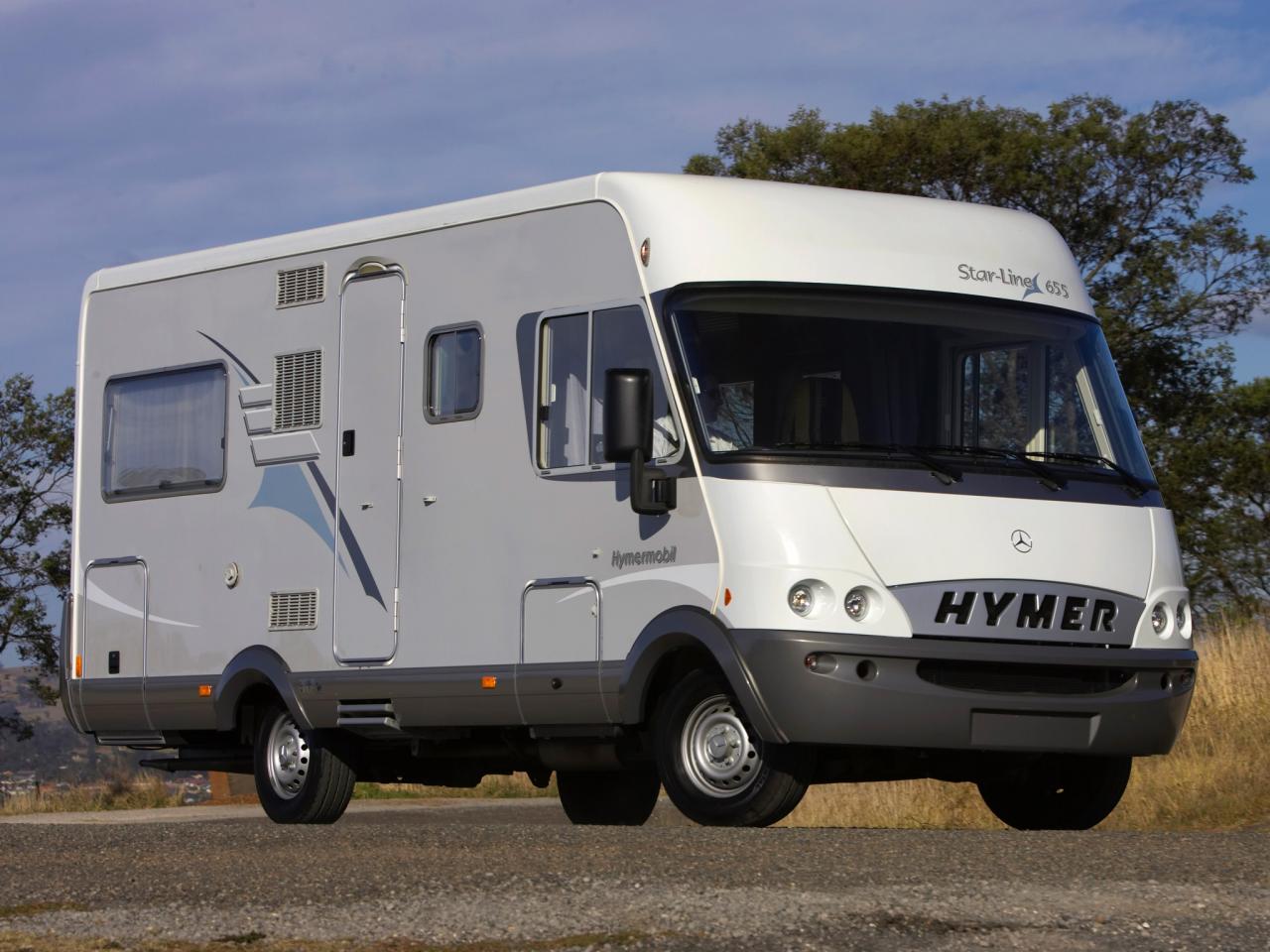 обои Hymer B-Class белый фото