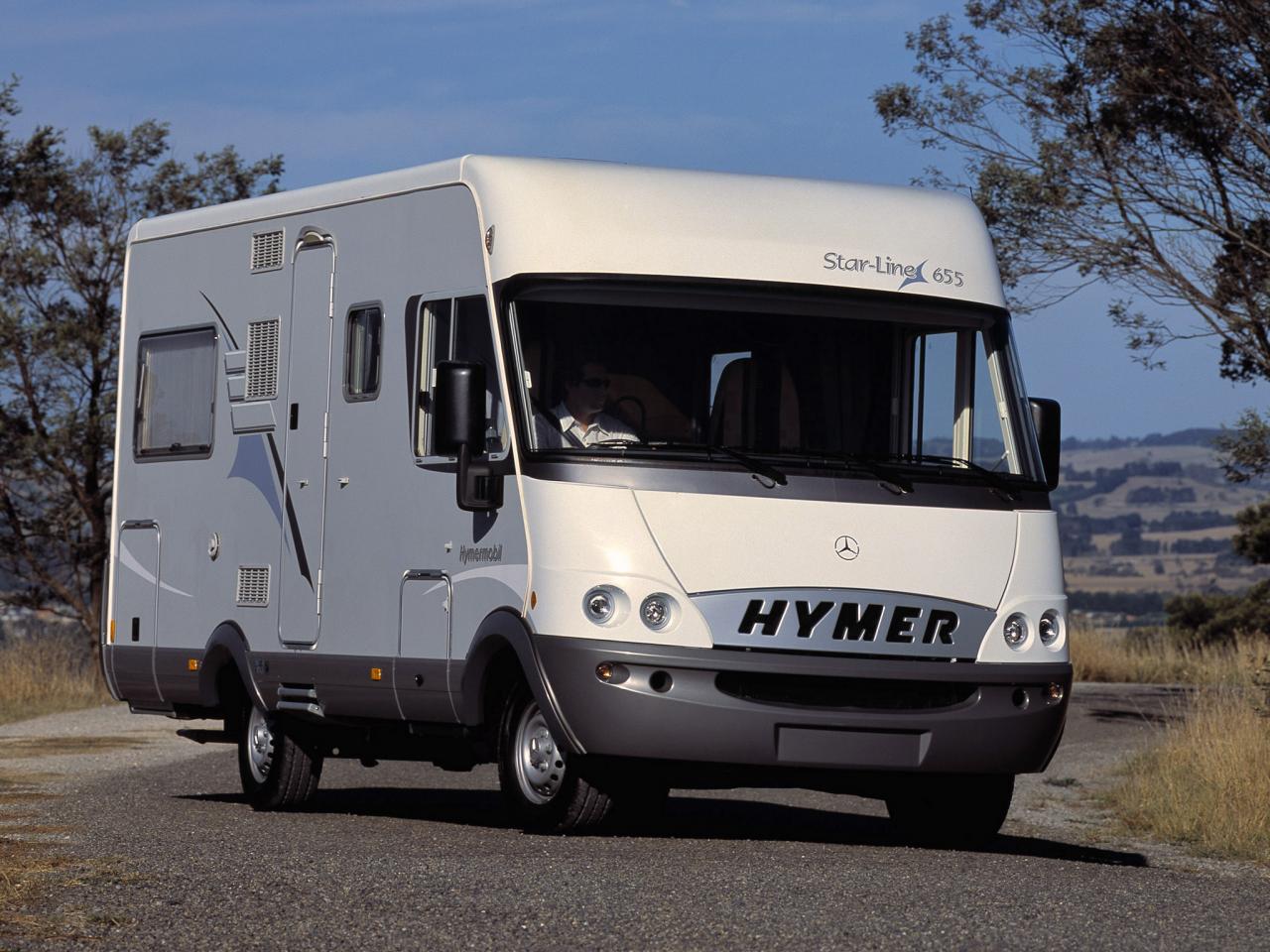 обои Hymer B-Class спереди фото