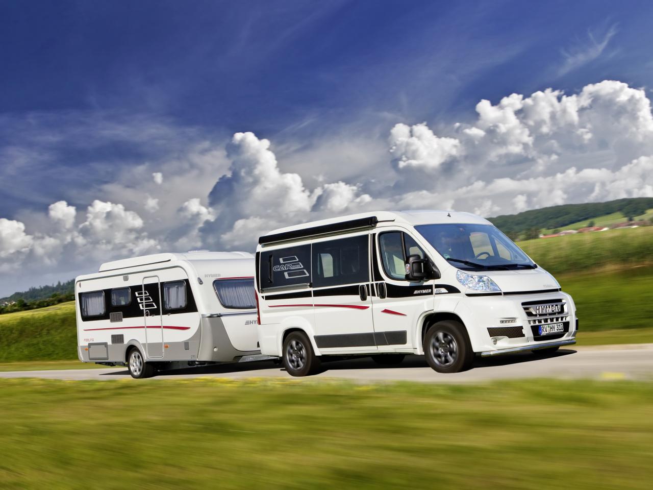 обои Hymer Car 302 Sportline впути фото