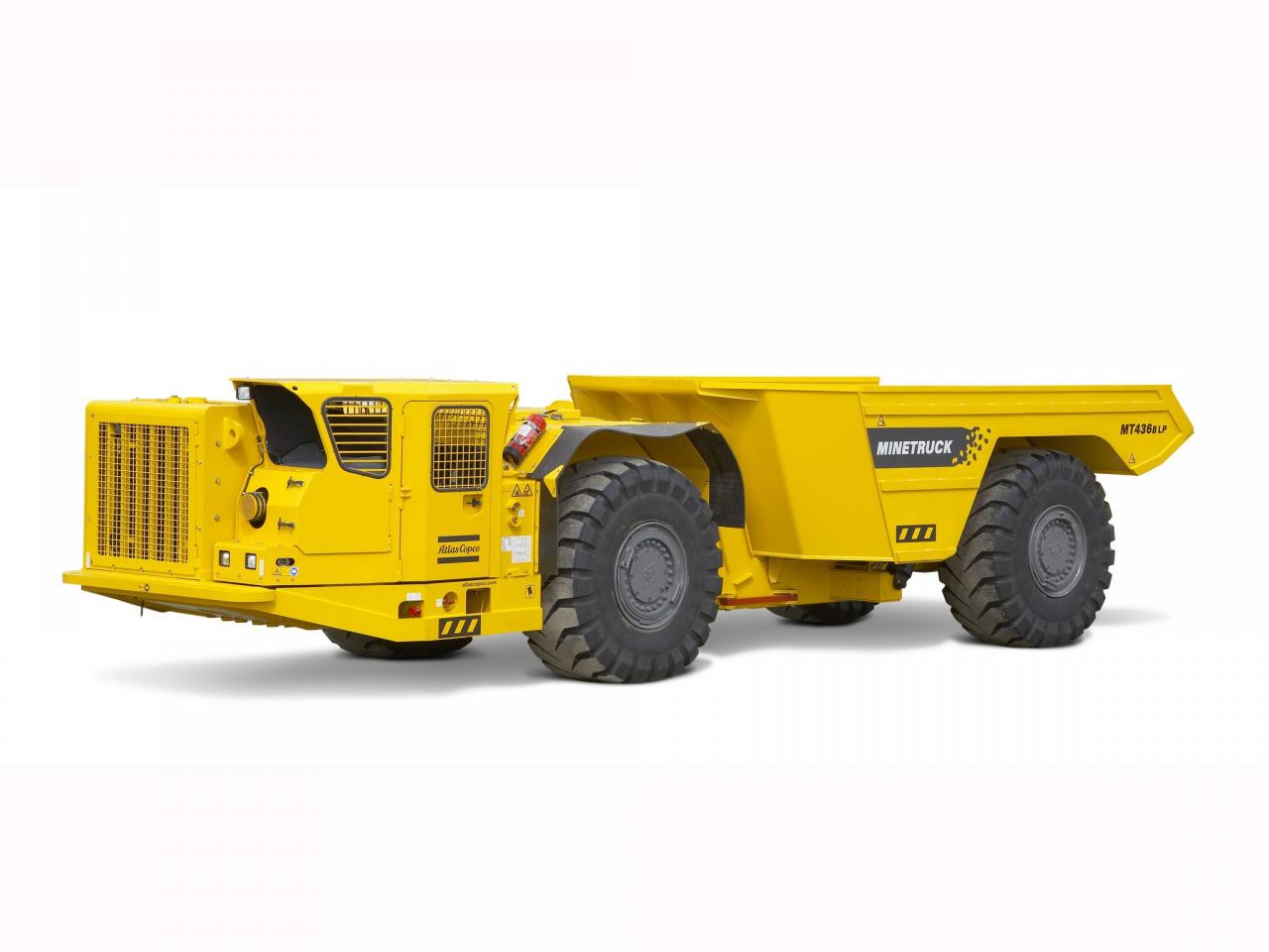 обои Atlas Copco Minetruck MT436B LP желтый фото