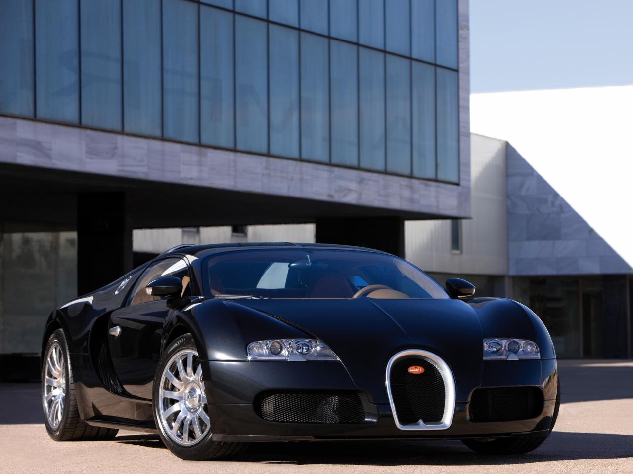 обои Bugatti Veyron 2005–11 тень фото