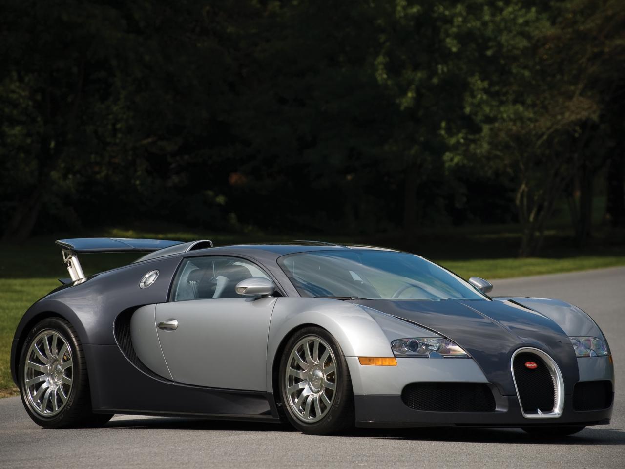 обои Bugatti Veyron US-spec 2005–11 мощь фото