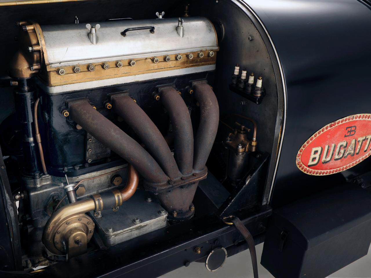 обои Bugatti Type 16 мотор фото