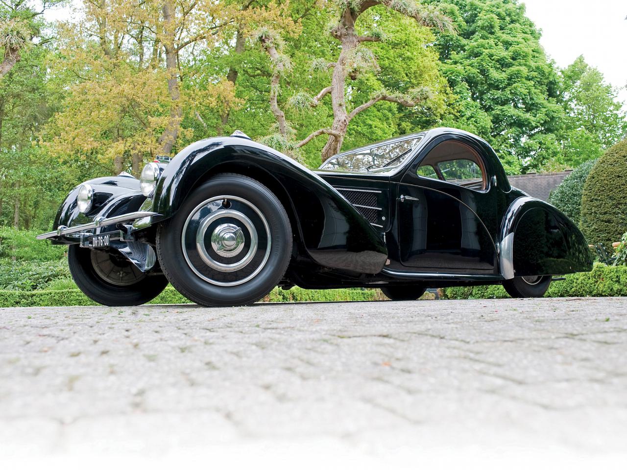 обои Bugatti Type 57S Coupe by Gangloff of Colmar колесо фото