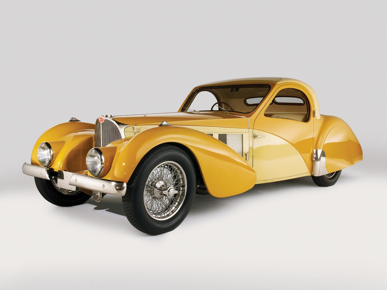 обои Bugatti Type 57SC Atalante длинный фото