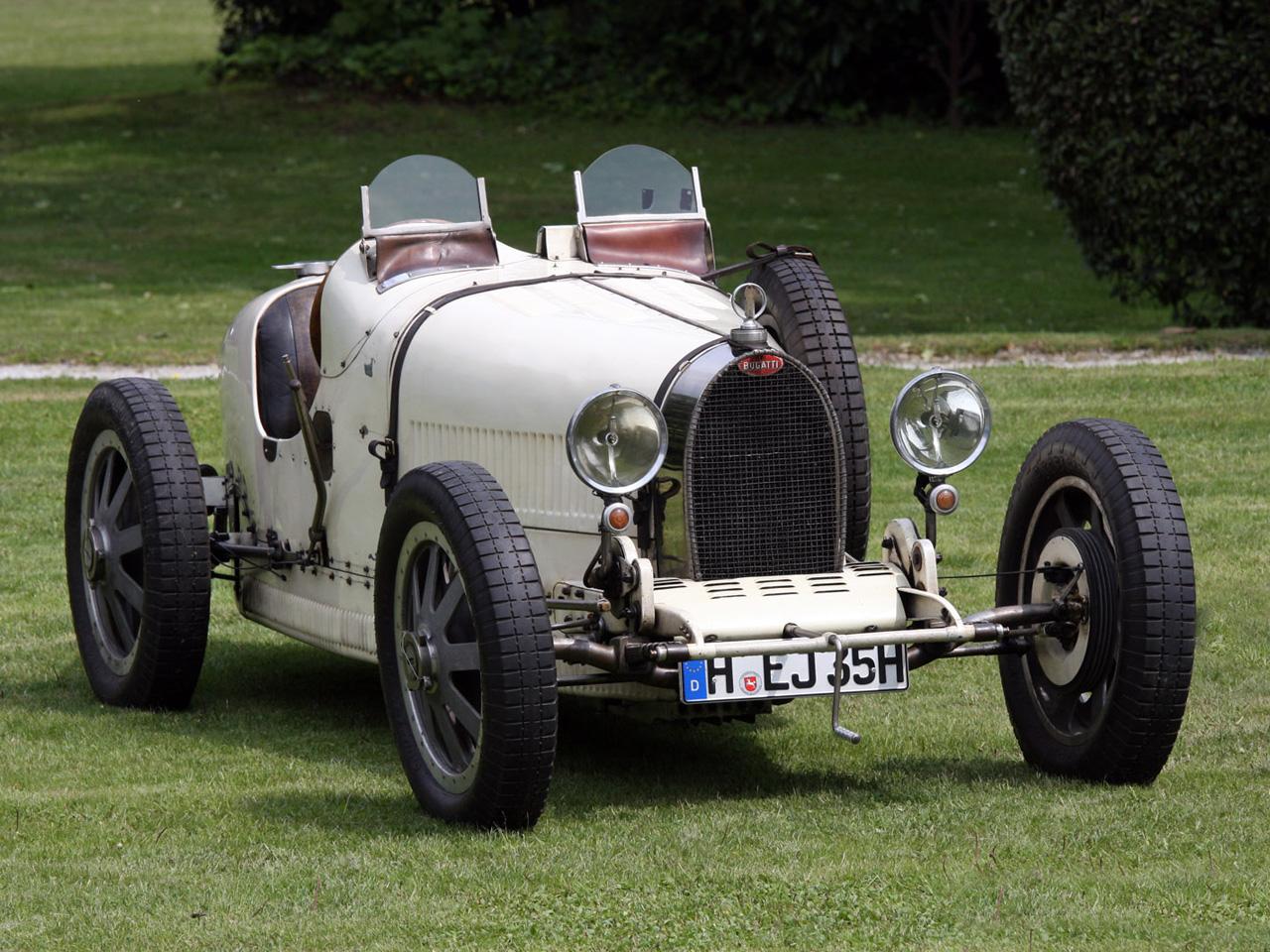 обои Bugatti Type 37A белый фото