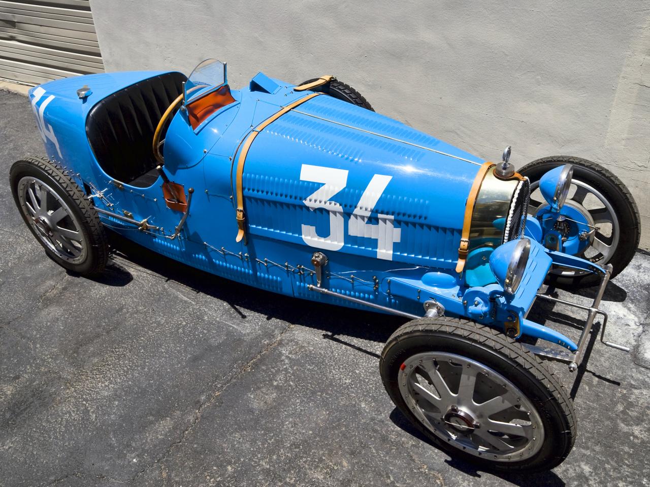 обои Bugatti Type 37A синий фото