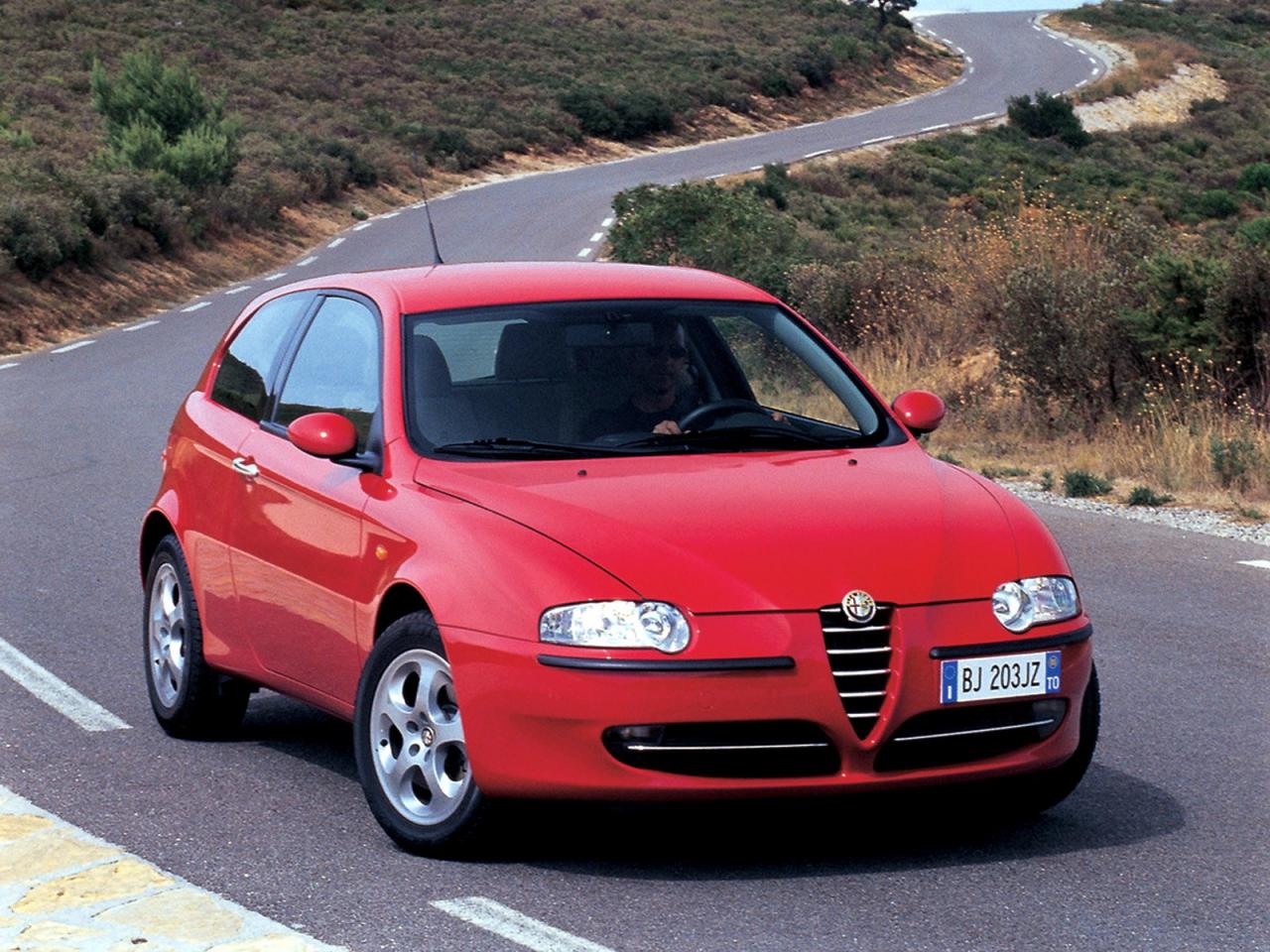 обои ALFA ROMEO 147 ТРАССА фото