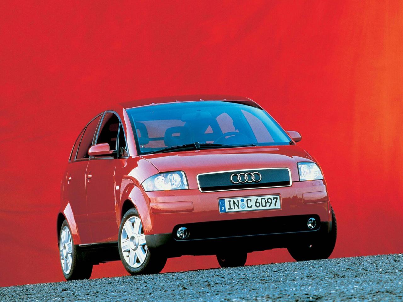 обои AUDI A2 ПЕРЕДОК Е фото